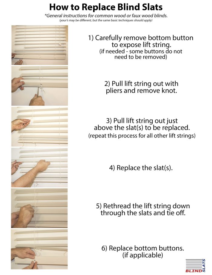 howtoreplaceblindslats • Blind Slats
