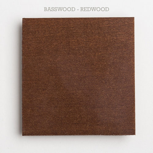 2 inch blind slat basswood redwood