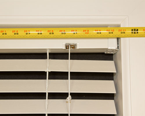 Inside Mounted Blinds- Measuring Instructions