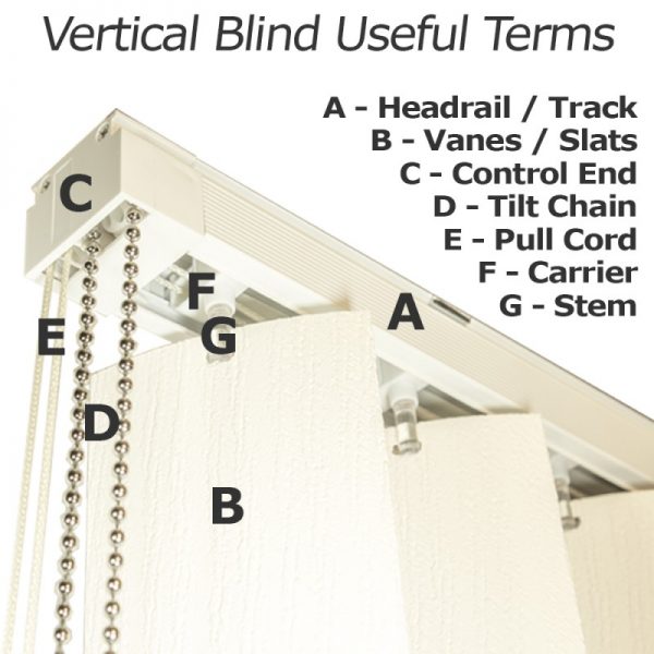Vertical Instructions • Blind Slats