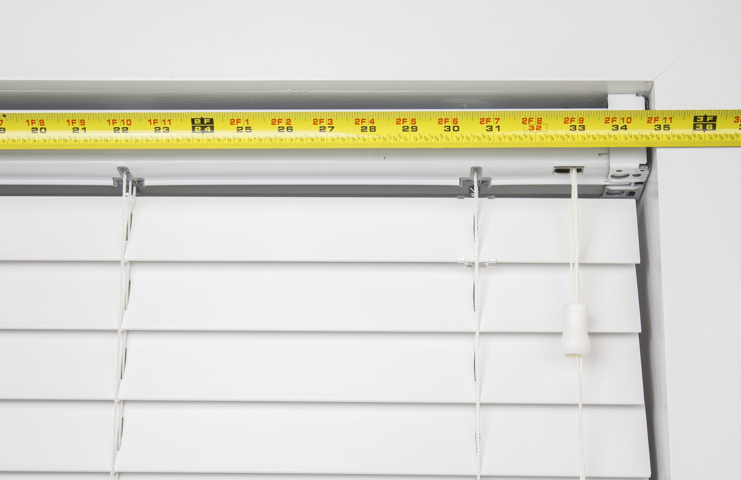 Measure down to the 1/8”